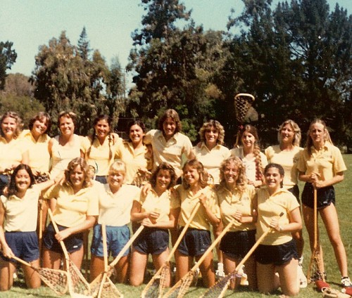 UCSB Women's Lacrosse in 1981